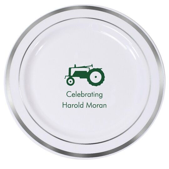 Tractor Premium Banded Plastic Plates